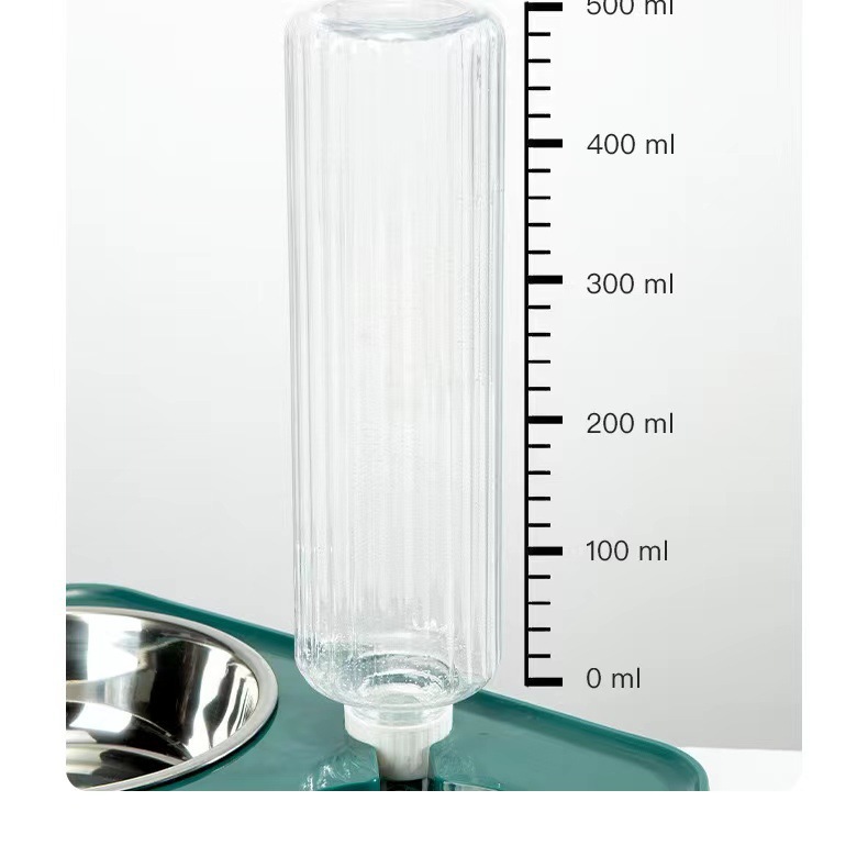 宠物双碗新款狗饭碗自动蓄水碗猫咪食碗水碗一体狗狗食具宠物用品详情10
