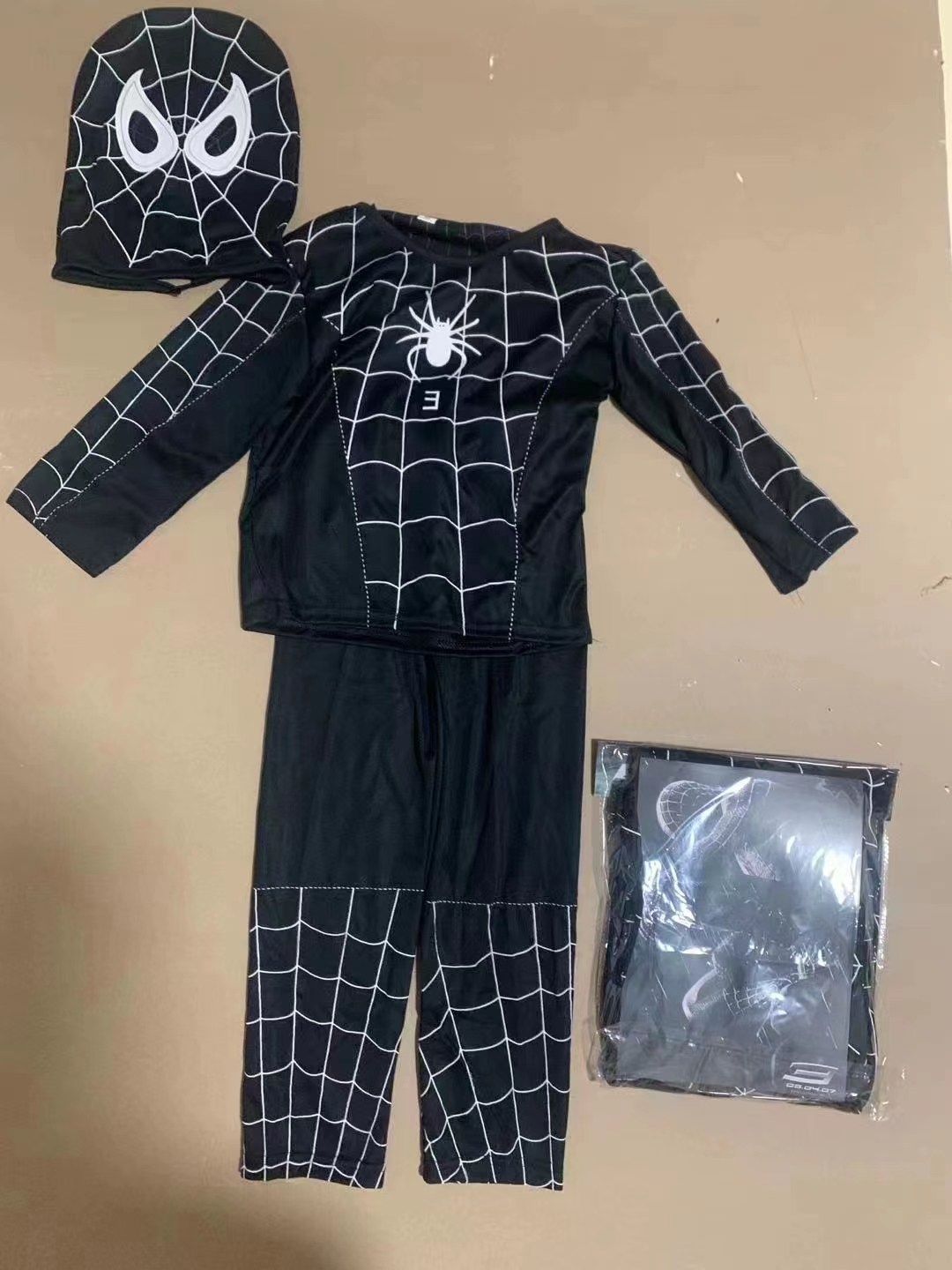 Forest costume, black spider costume