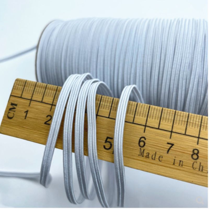 Customized manufacturer's elastic band, high-elasticity and durable rubber band, cuffs, waistband, wide ox band, flat band, thickened seam, household lace details Picture