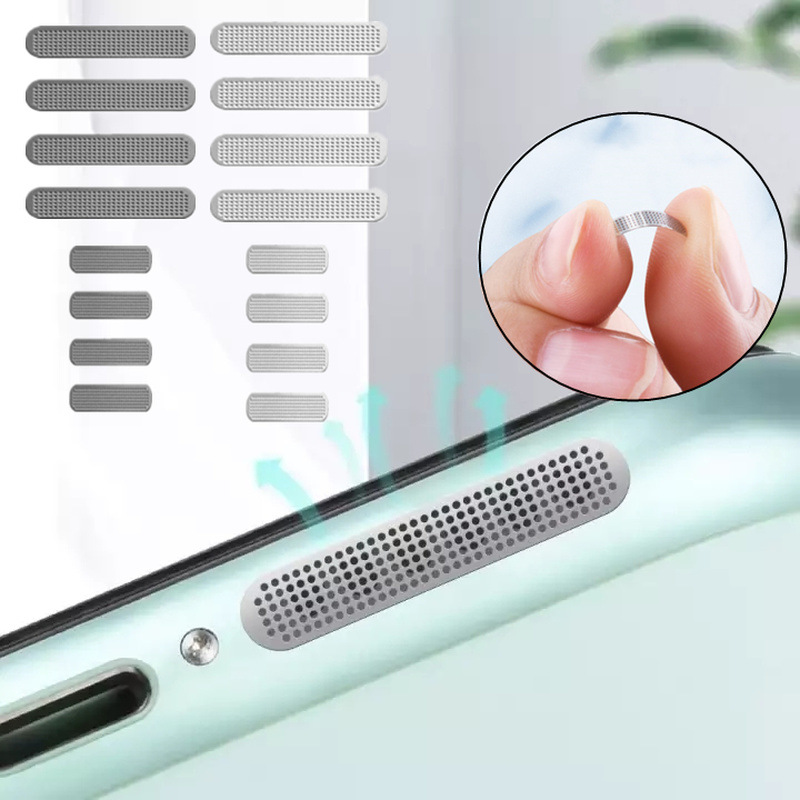 Mobile phone dust proof sticker Metal breathable ultra-thin dust proof air filter
