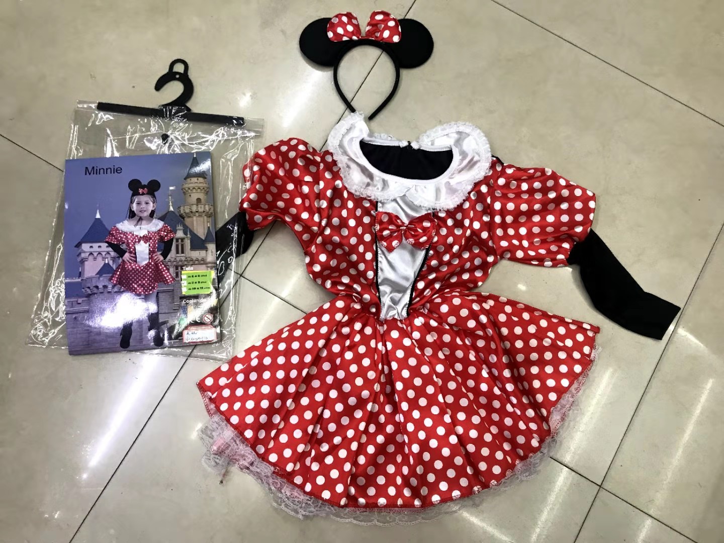 Long sleeve Minnie dress.2022 thumbnail