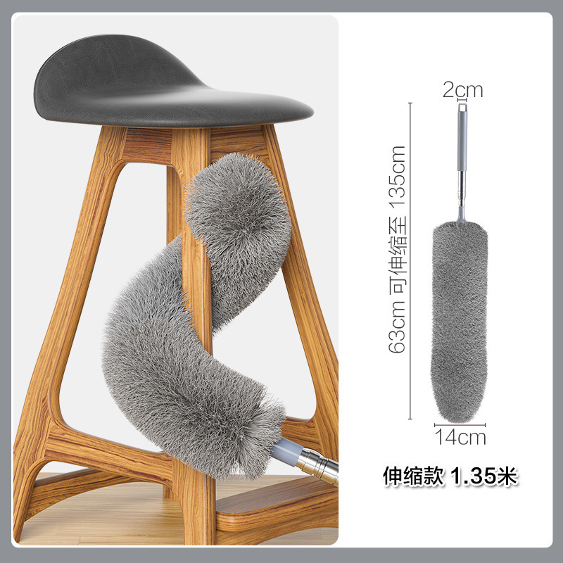 Extendable table top feather duster