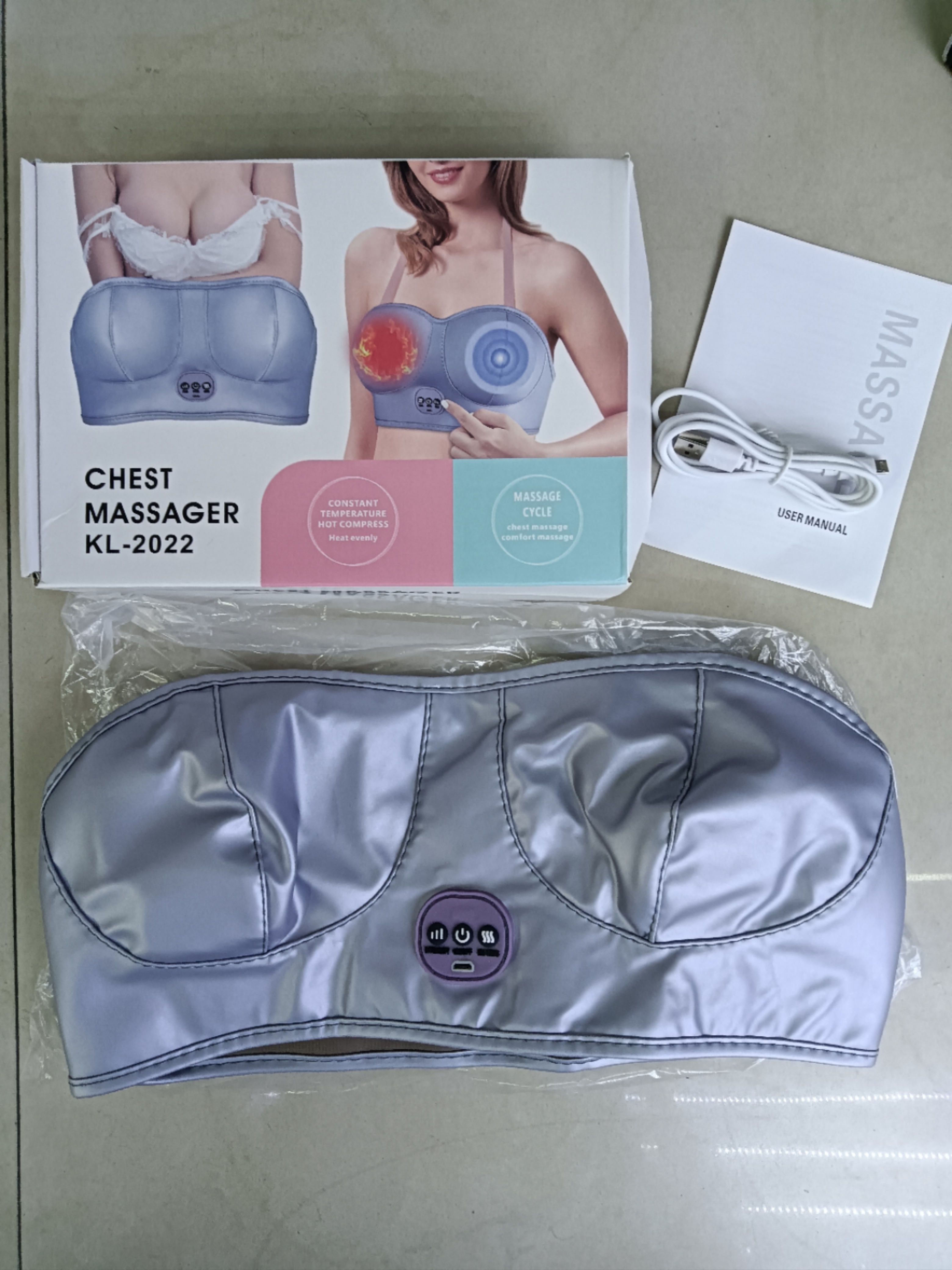 Chest massager Small massager full figure