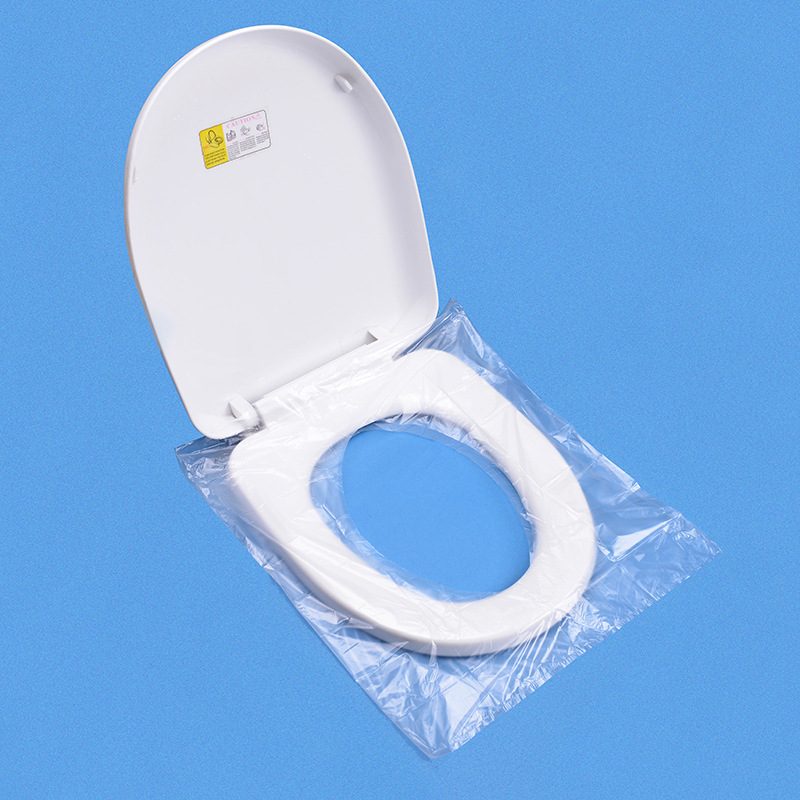 Disposable plastic wrap pad