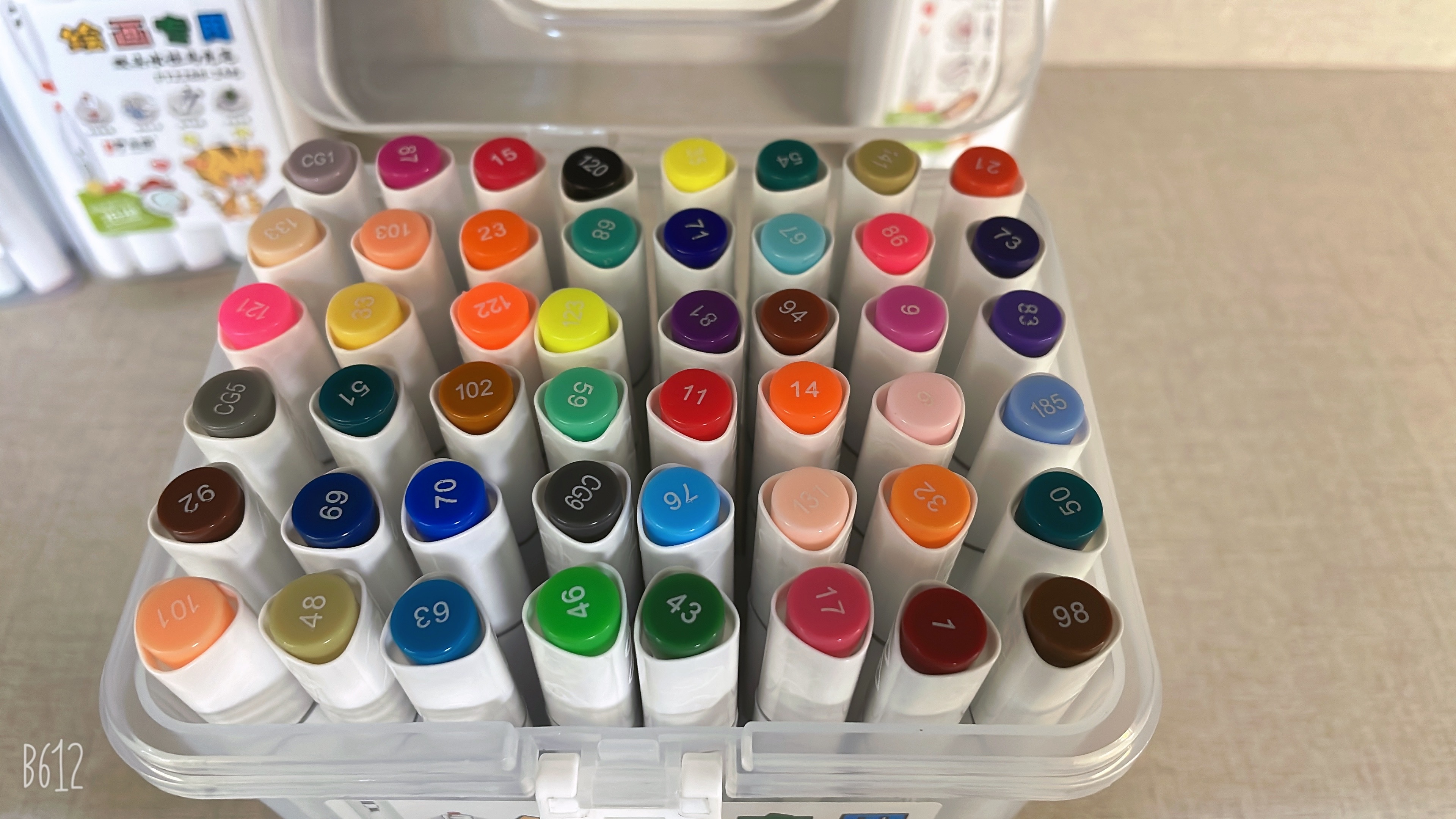 Double Head Waterborne Markers 12, 18, 24, 36 Colors Application Scenario