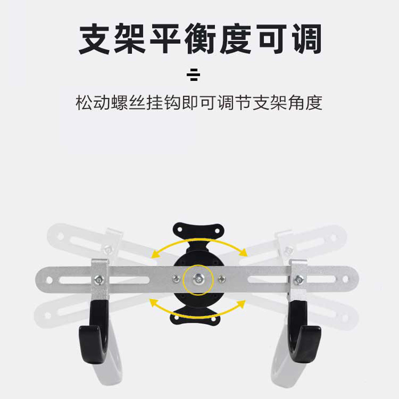 220910 Wall hook metal bicycle wall hook bicycle parking rack display rack bicycle trailer rack Application Scenario