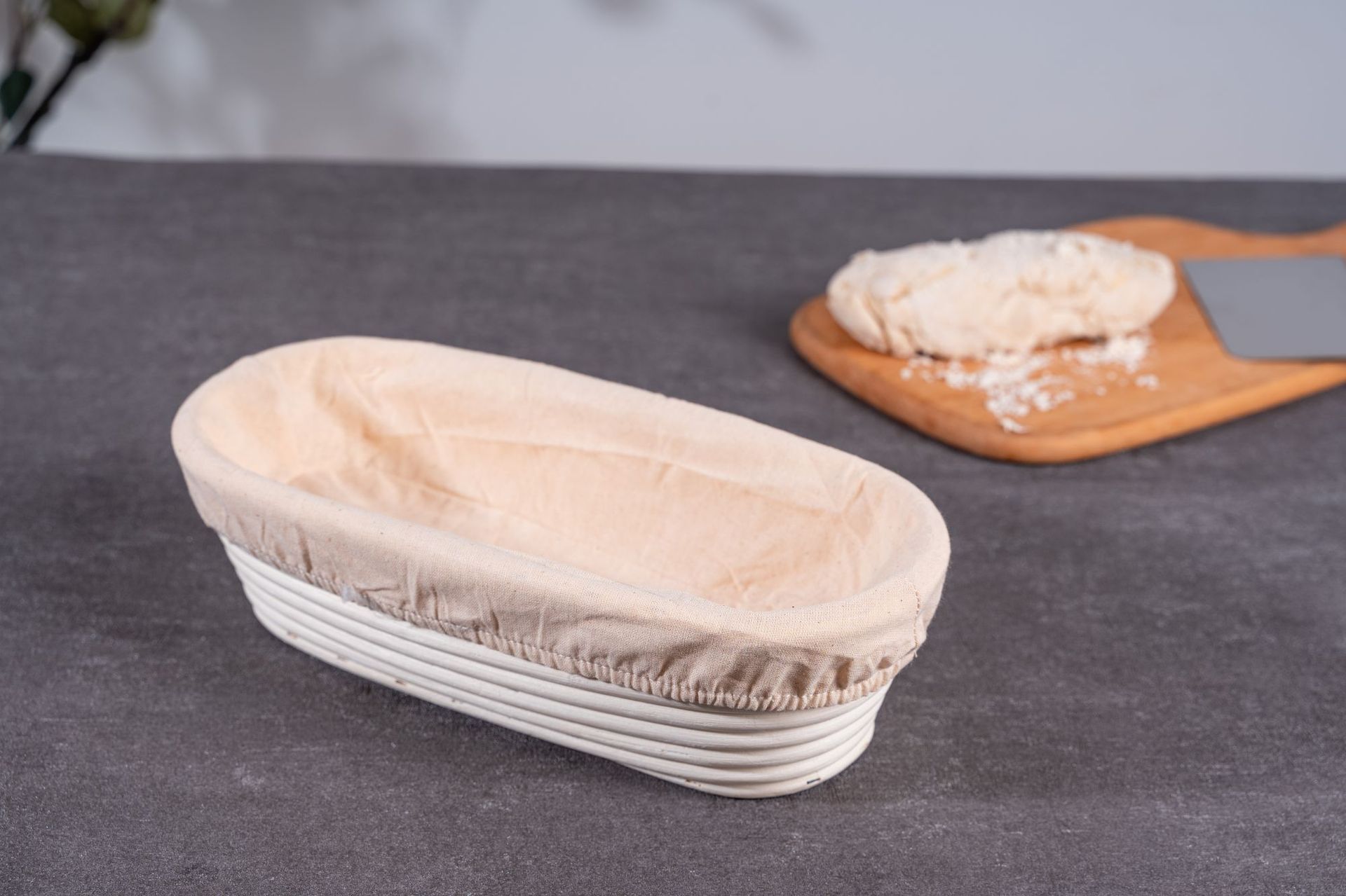 Cane bread fermentation basket
