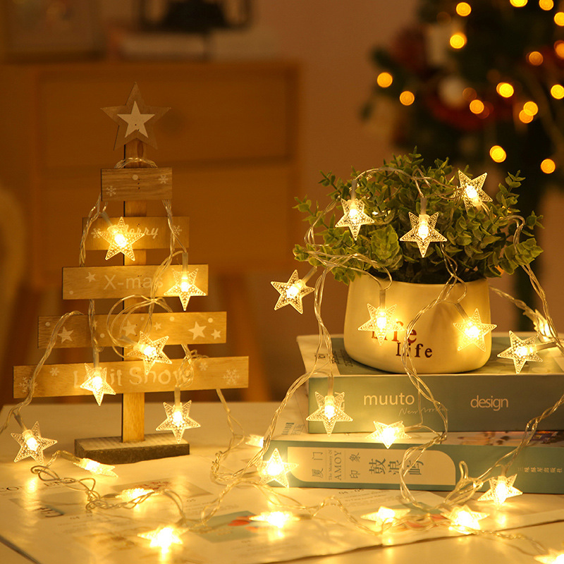 led star lights string lights flashing lights