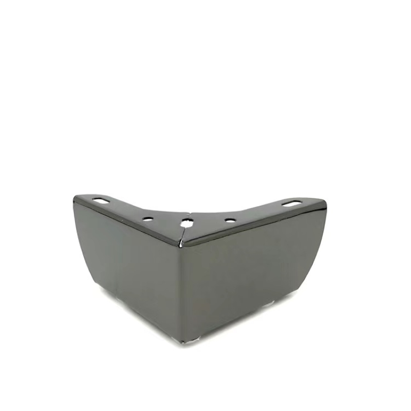 Right Angle sofa foot no flower iron sofa foot collateralized gold hardware furniture foot black white kitchen cabinet foot Application Scenario