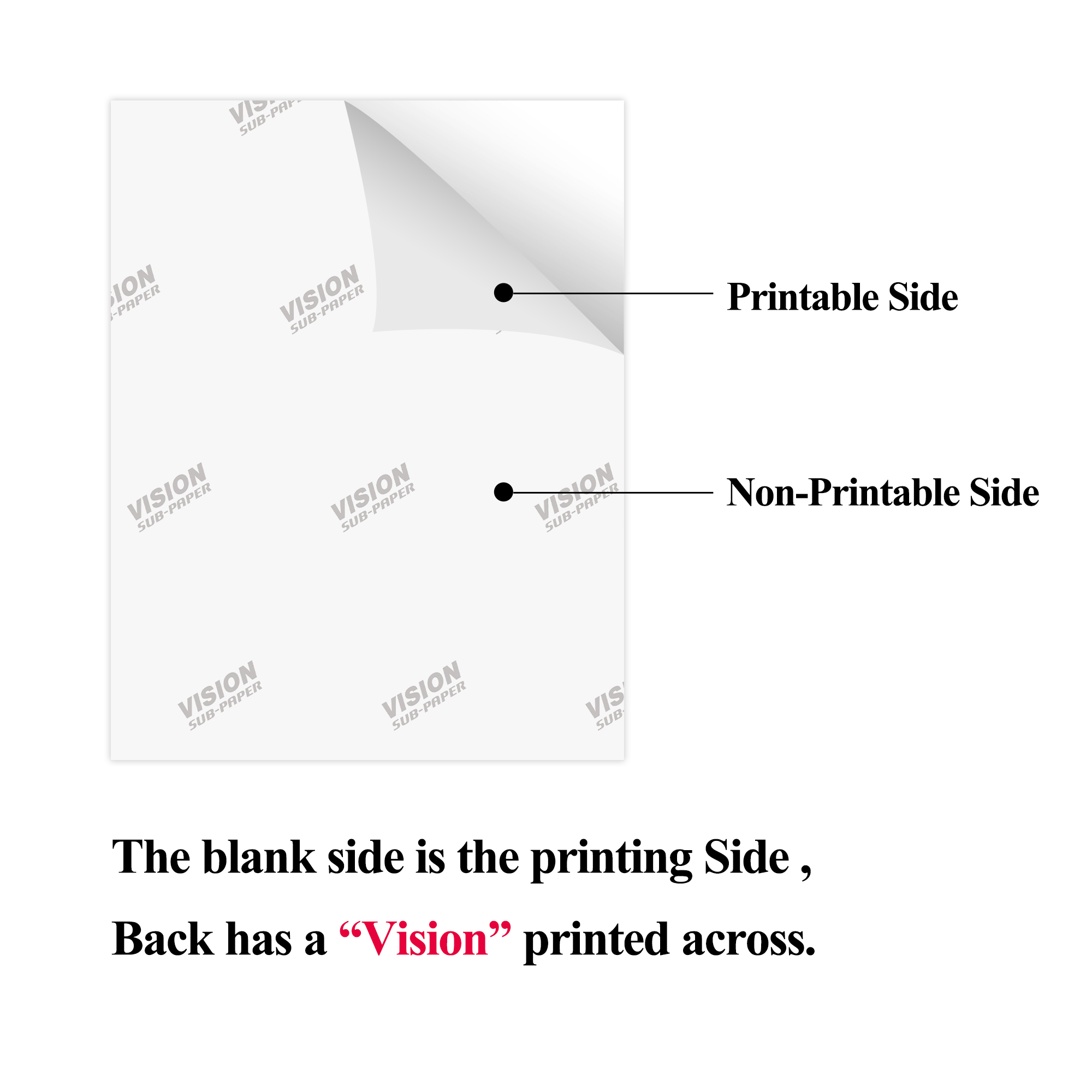 100g heat transfer paper, A4 heat sublimation transfer paper, heat transfer cup, heat transfer plate, heat transfer photo frame, heat transfer lithographic transfer paper, 100 sheets of heat transfer paper pic 3