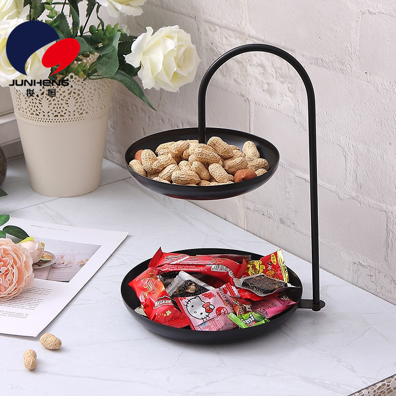 现代水果盘客厅网红家用多功能创意茶几零食托盘现代简约糖果盆图