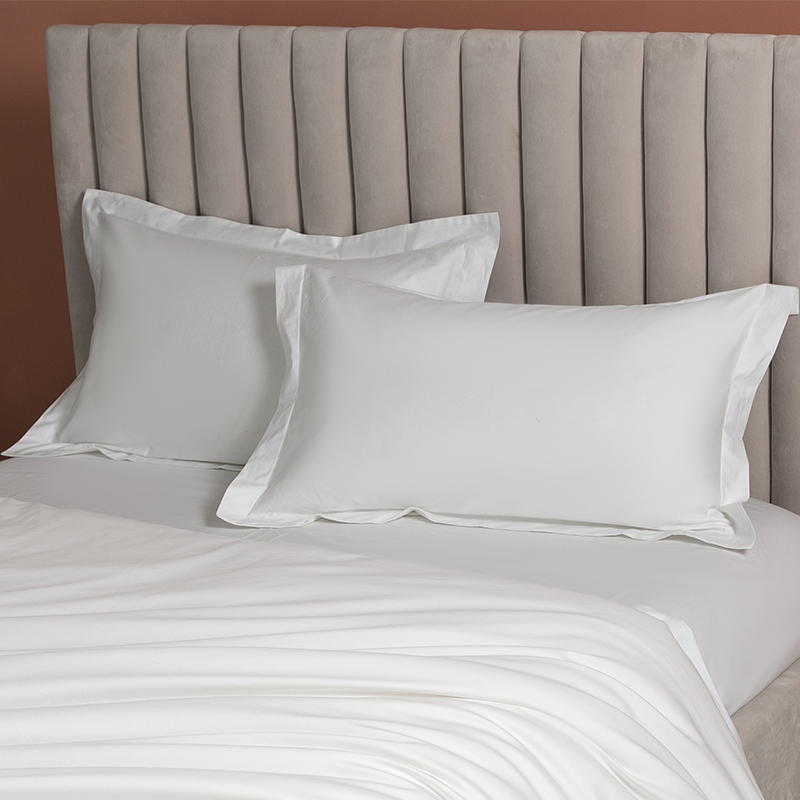High-end hotel linen for pure cotton pure white cotton pillowcase linen single item thumbnail
