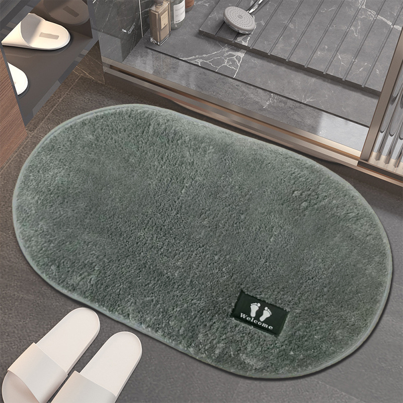 سجادة أرضية IBH مضادة للانزلاق، بسيطة وذات قدرة على الامتصاص للمطبخ، وغرفة النوم، وطاولة القهوة، وغرفة المعيشة، وسجادة السرير، والحمام، والمخمل، وسجادة قدم سريعة الجفاف للمدخل، والمنزل، BH22082615