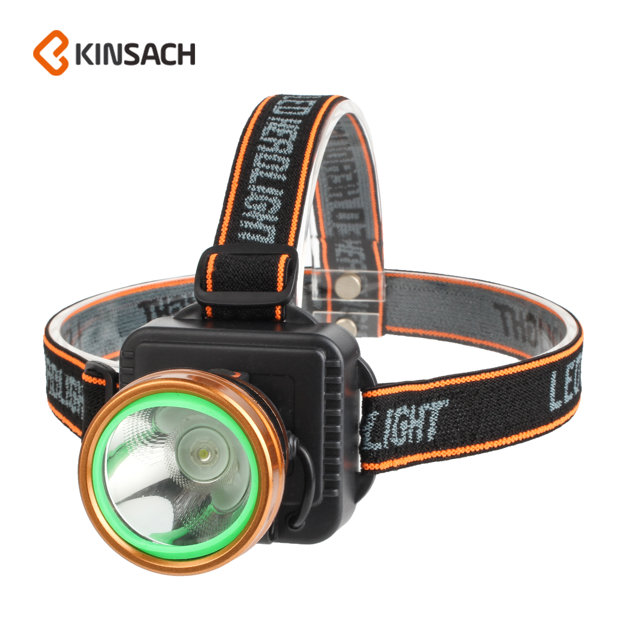 Super bright OSL headlight Rechargeable strong light mining headlight Fishing headlight USB plastic charging headlight Headlight