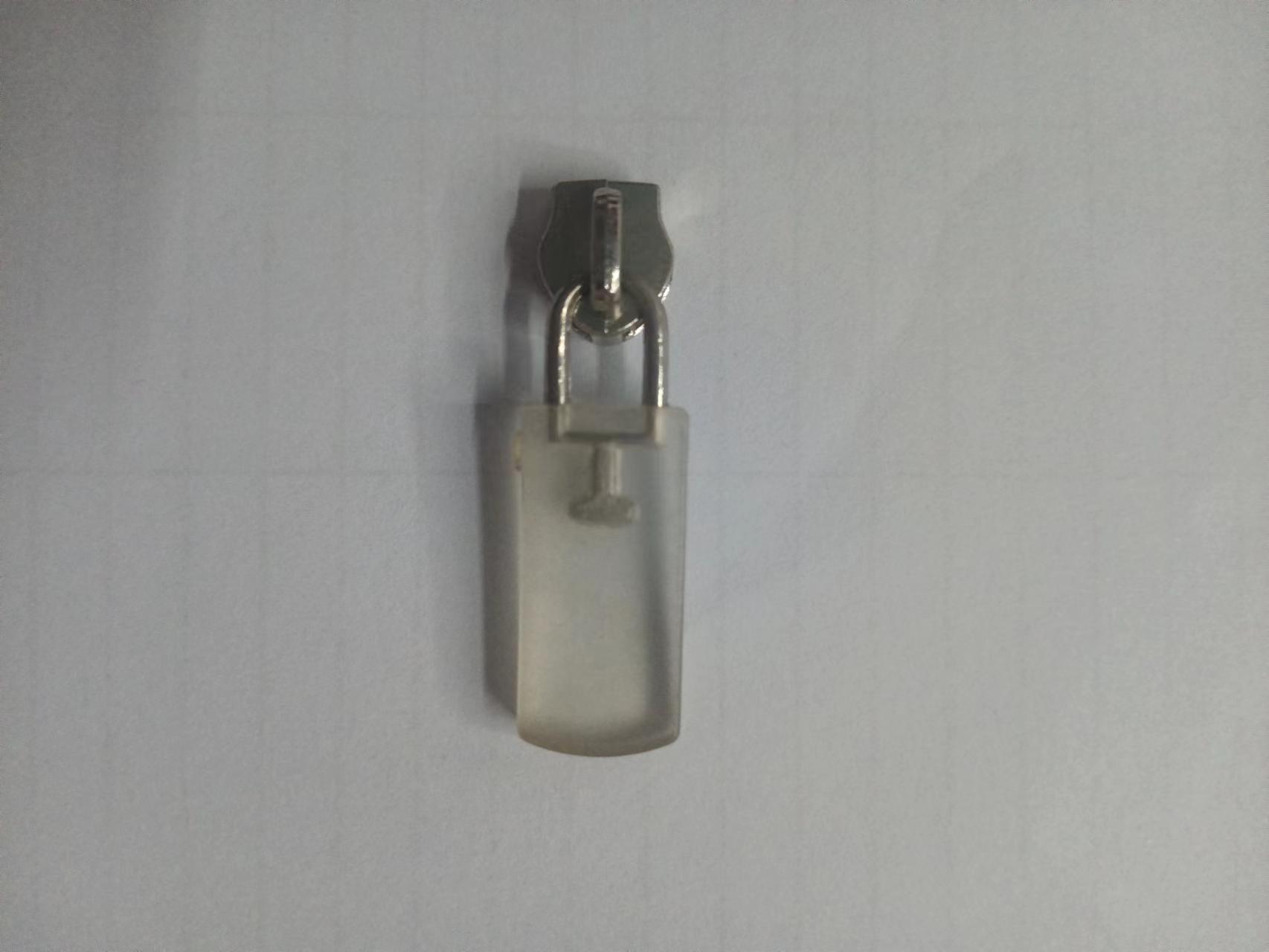 Zipper 81 factory wholesale luggage and tent zipper pulls, metal color zinc alloy, can be selected as large-bottom long plate zipper pulls details Picture