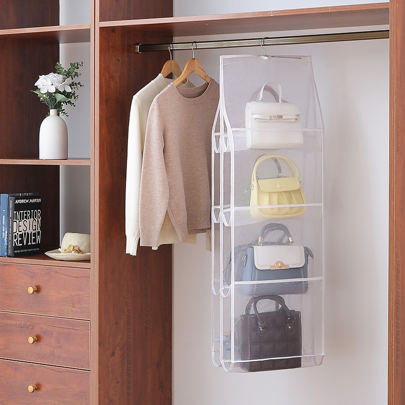 Transparent wardrobe bag storage bag