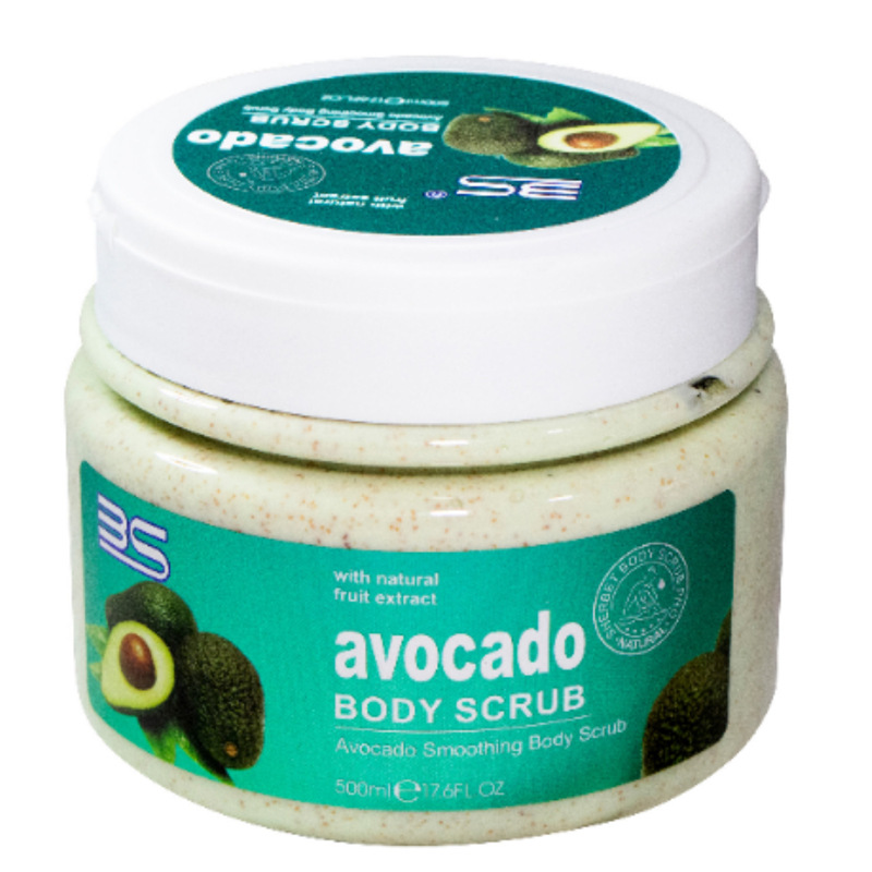 3S 牛油果身体磨砂膏 去角质温和滋润 冰淇淋质地 500ml大容量