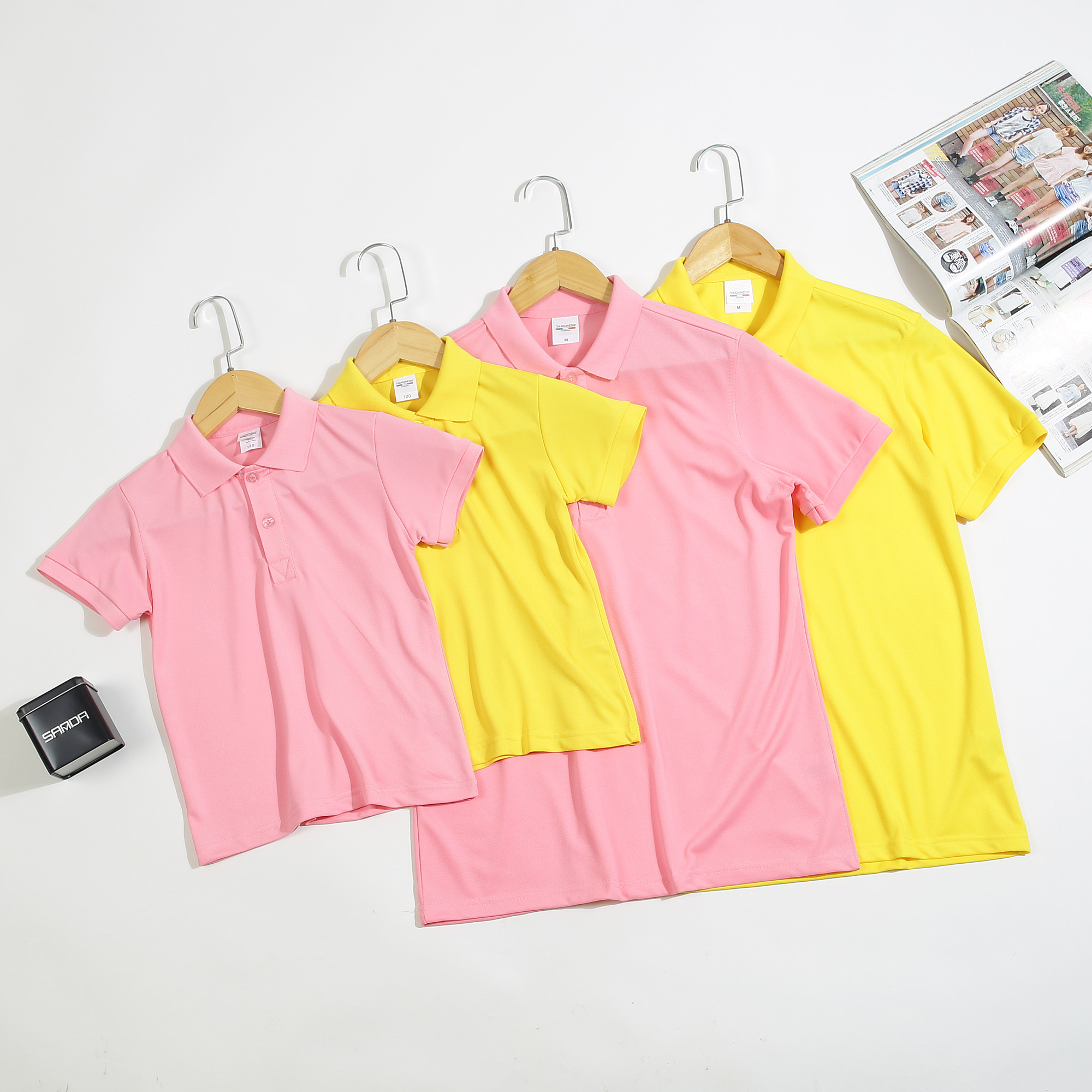 源头工厂-保罗POLO衫纯色T裇棉翻领广告衫短袖T恤定制工作服订制通标文化衫印LOGO绣花个性化DIY一件代发详情25