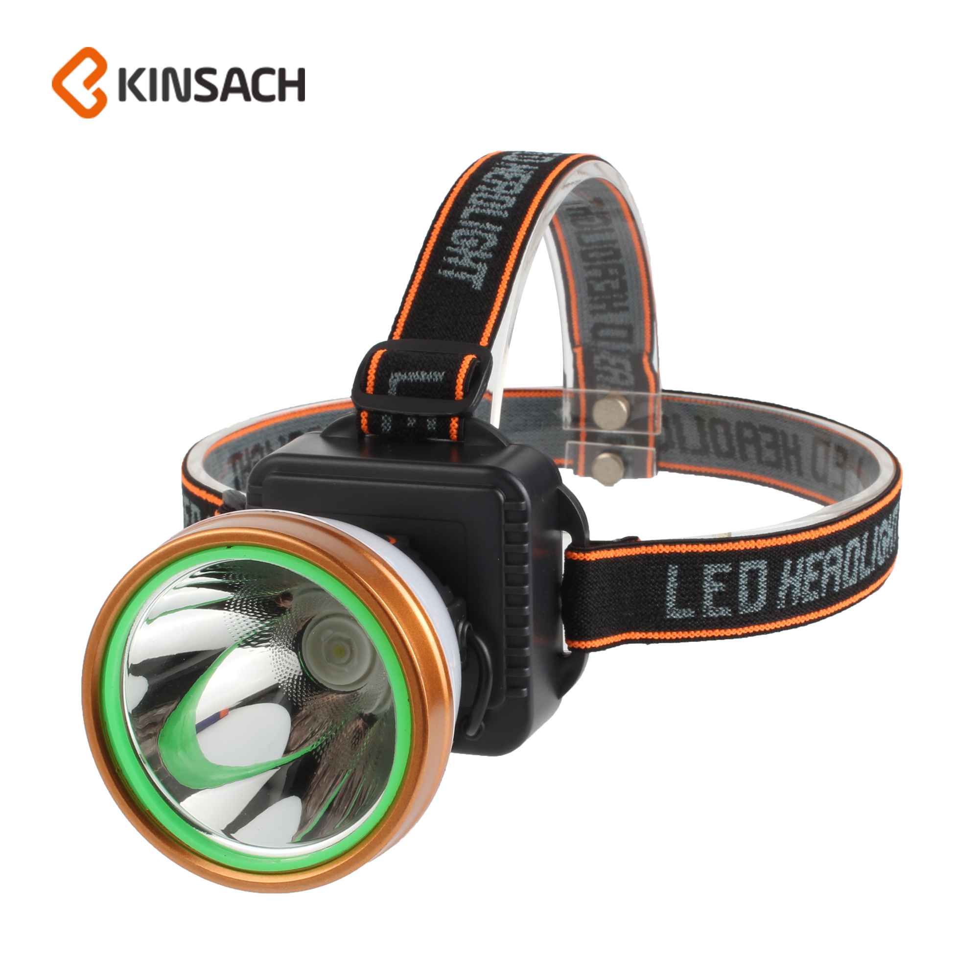 Super bright OSL headlight Rechargeable strong light mining headlight Fishing headlight Plastic dry battery headlight Headlight Headlight