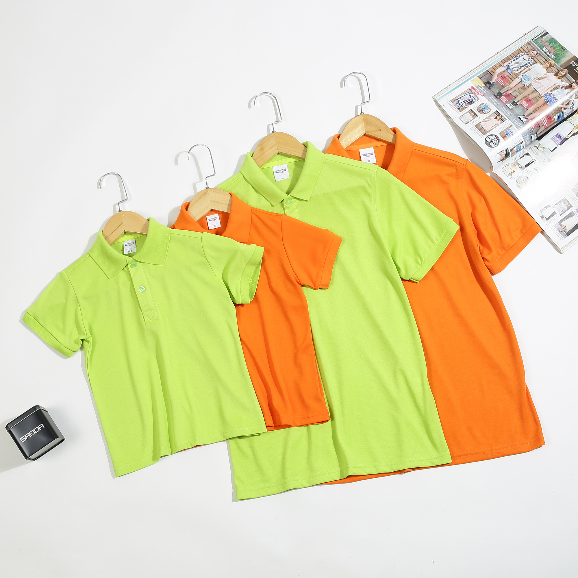 源头工厂-保罗POLO衫纯色T裇棉翻领广告衫短袖T恤定制工作服订制通标文化衫印LOGO绣花个性化DIY一件代发详情24