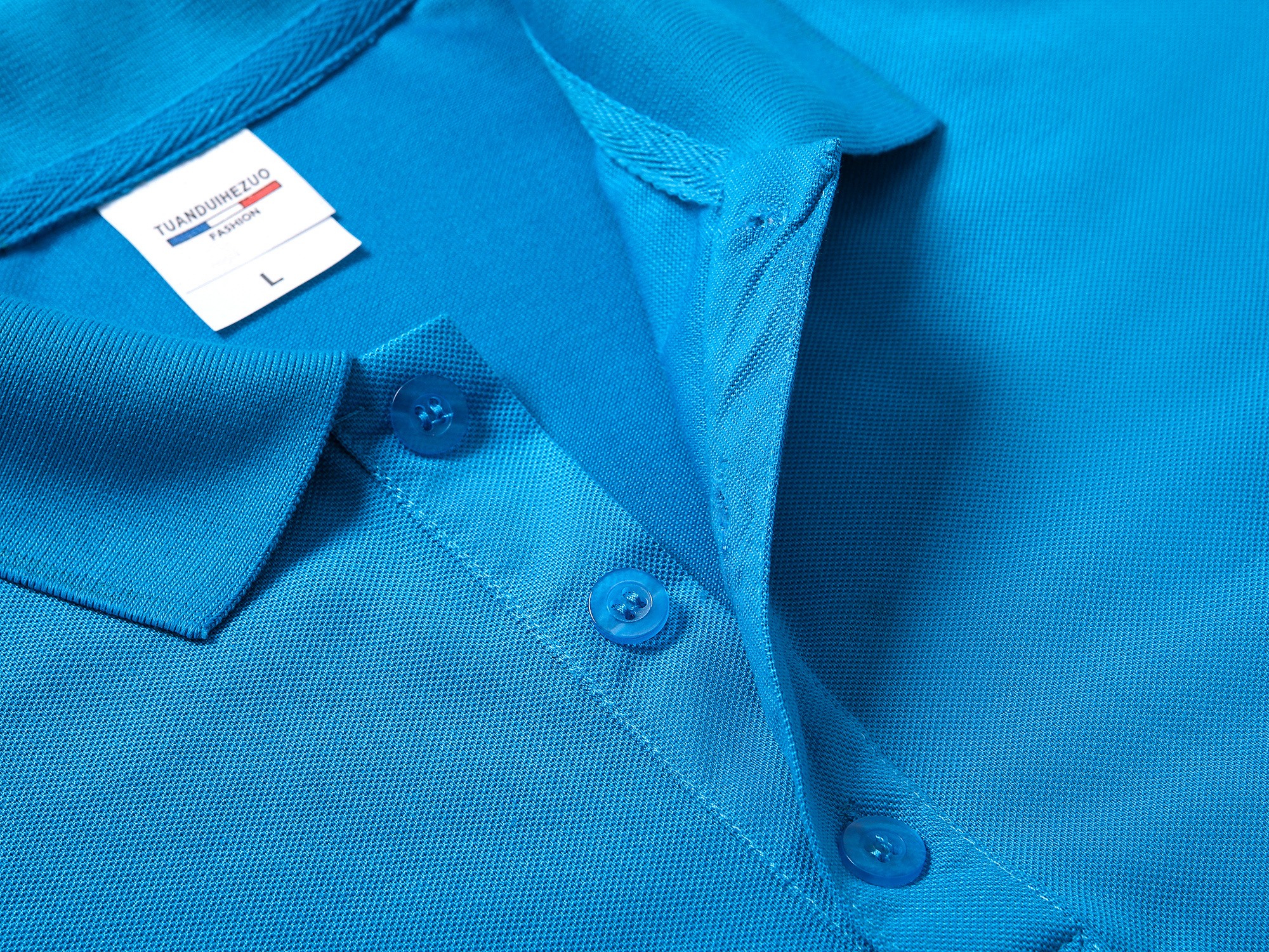 源头工厂-保罗POLO衫纯色T裇棉翻领广告衫短袖T恤定制工作服订制通标文化衫印LOGO绣花个性化DIY一件代发详情6