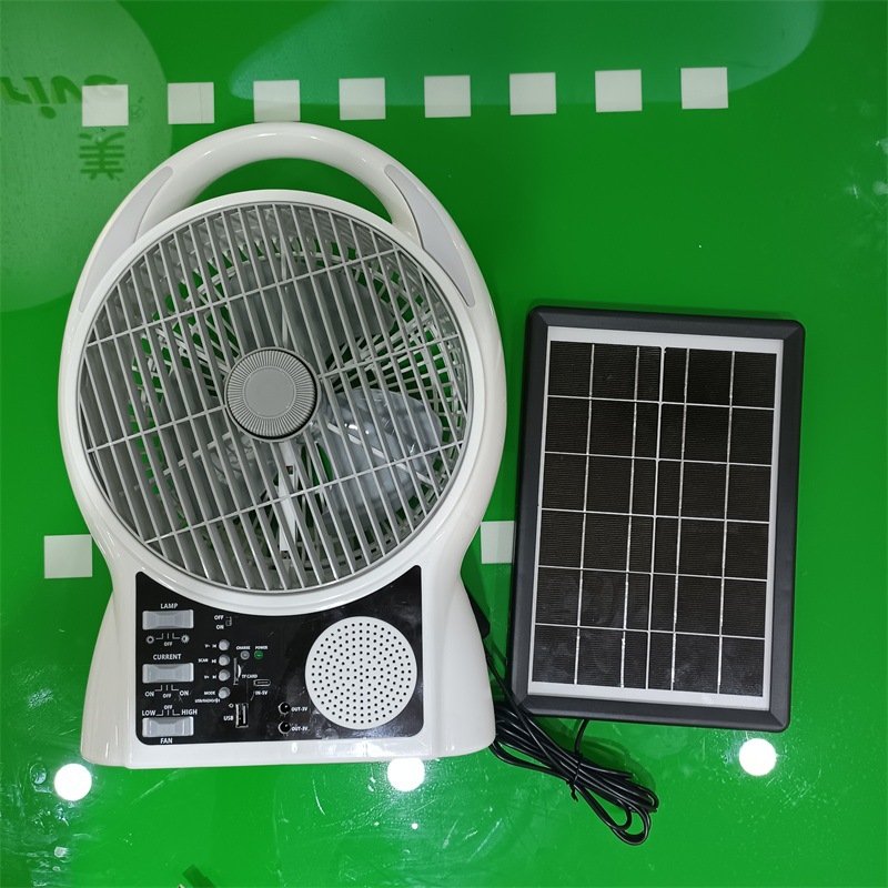 Rechargeable desk fan