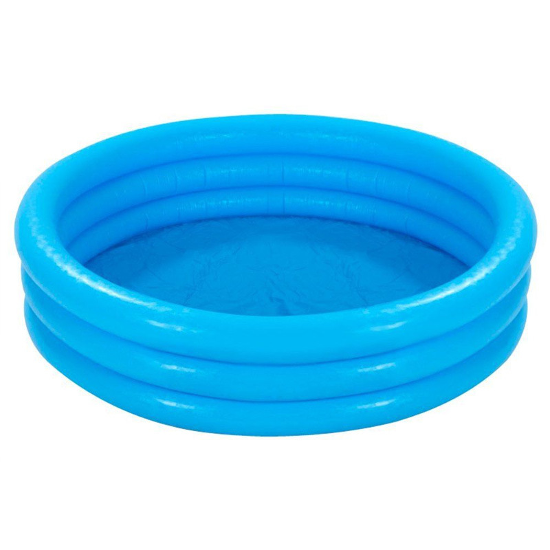 INTEX59416蓝色三环水池家庭充气水池儿童泳池水池戏水池批发直供详情2