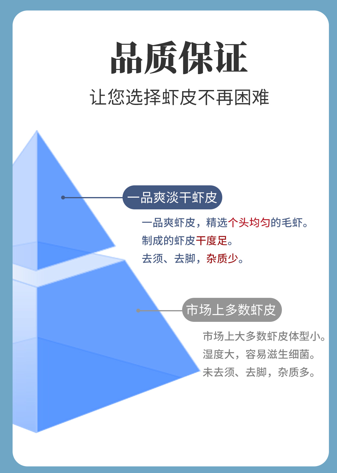 一品爽淡干虾皮300克（小）详情6