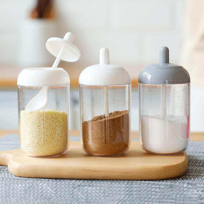 Plastic seasoning jar
