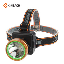 Super bright OSL Headlight Rechargeable Strong light mining headlight Fishing headlight USB charging 2*18650/1*18650 headlight