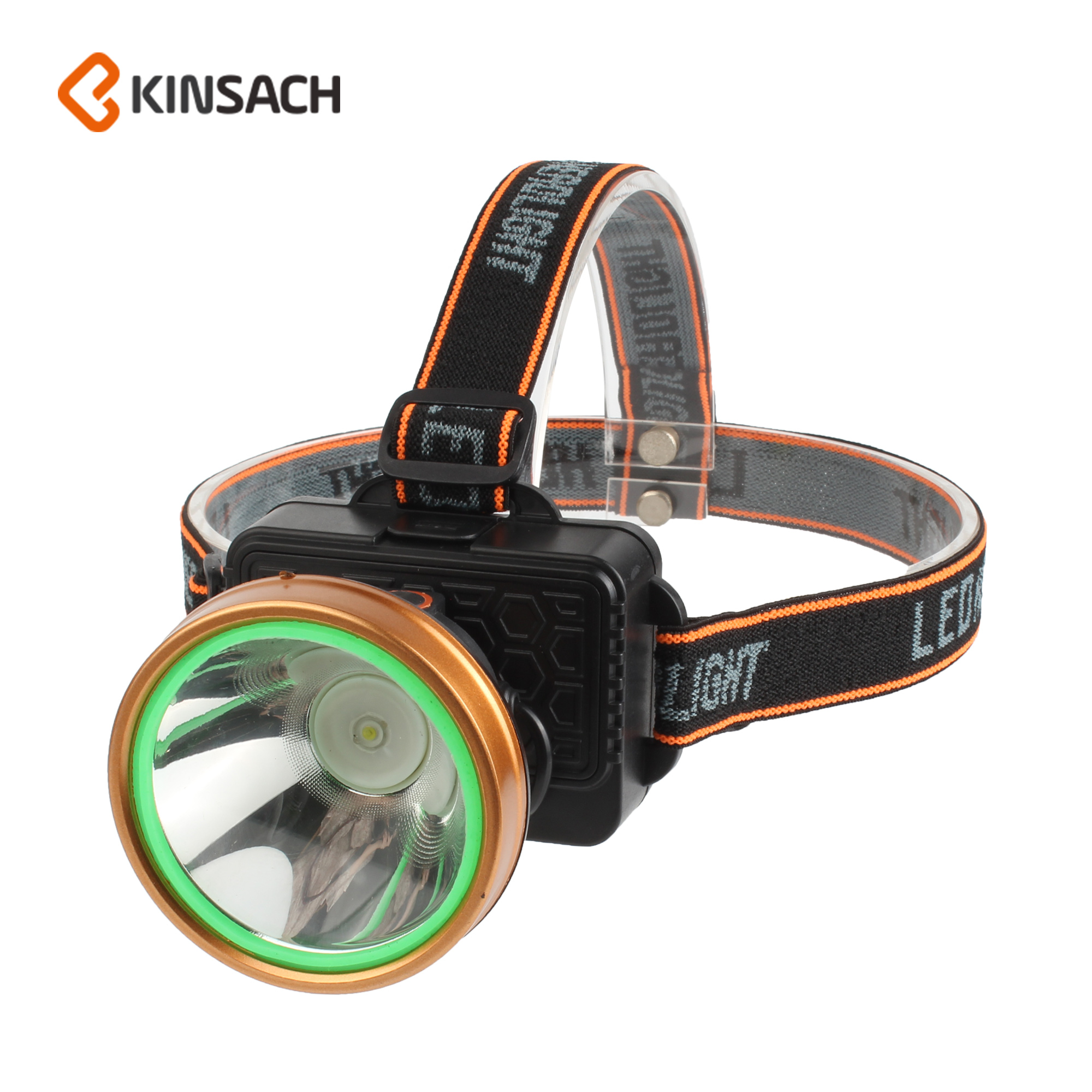 Super bright OSL headlight Rechargeable strong light mining headlight Fishing headlight USB charging headlight Headlight