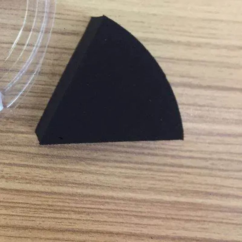 Non-Latex Round Six-Piece Powder Puff Meets Water Becomes Large Makeup Tools Manufacturers Direct Sales Specification drawing