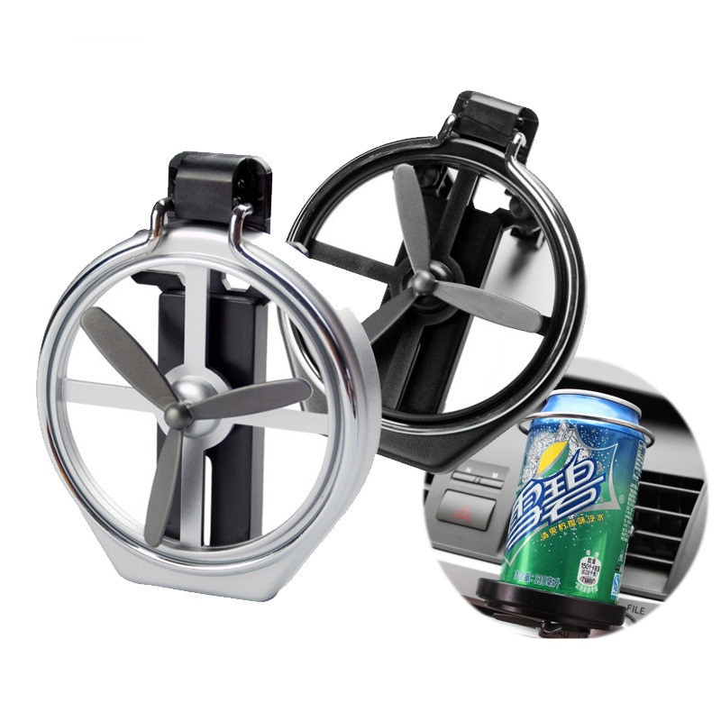Automobile air outlet beverage rack air outlet collapsible beverage rack multifunctional vehicle water cup bracket vehicle beverage rack QW239 thumbnail