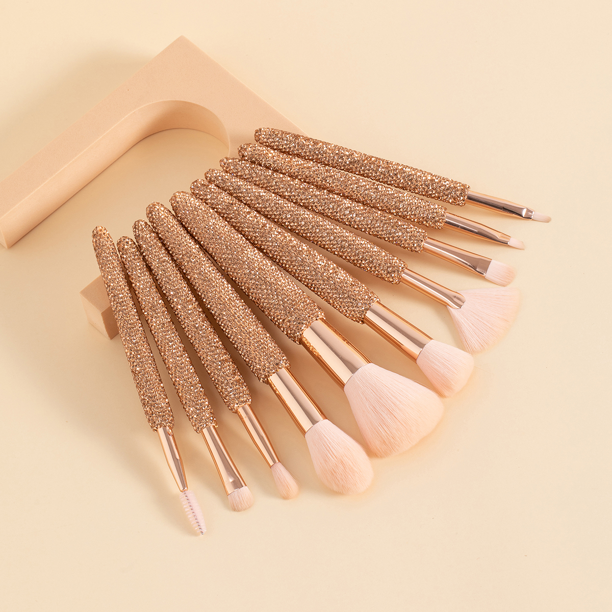 The New 10 Blingbling Shiny Brush Sets Are Pure Hand Glue Drill Specification drawing