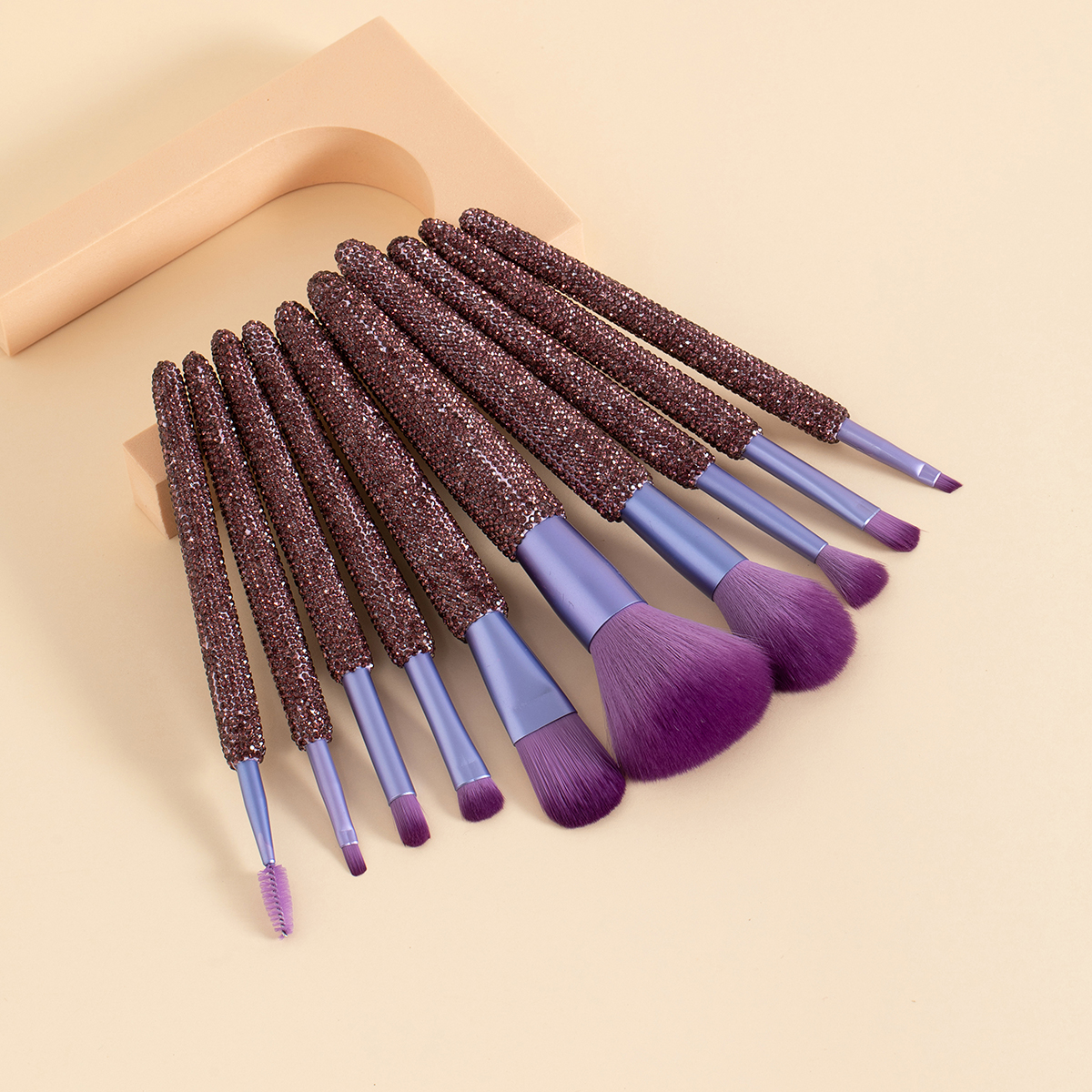 The New 10 Blingbling Shiny Brush Sets Are Pure Hand Glue Drill Application Scenario