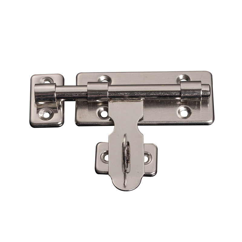 Solid stainless steel deadbolt door latch security lock thickened wooden door mounting latch 4 "6" 8" Item Picture