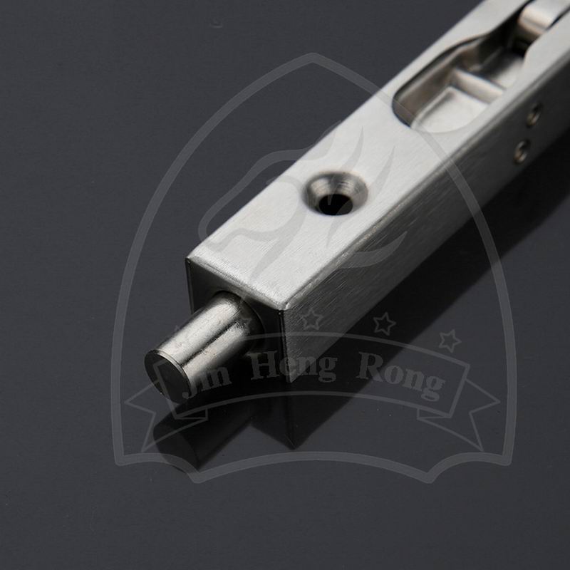 Dark bolt door and window accessories anti-theft door bolt world bolt 6 "8" 12 "stainless steel box bolt Application Scenario