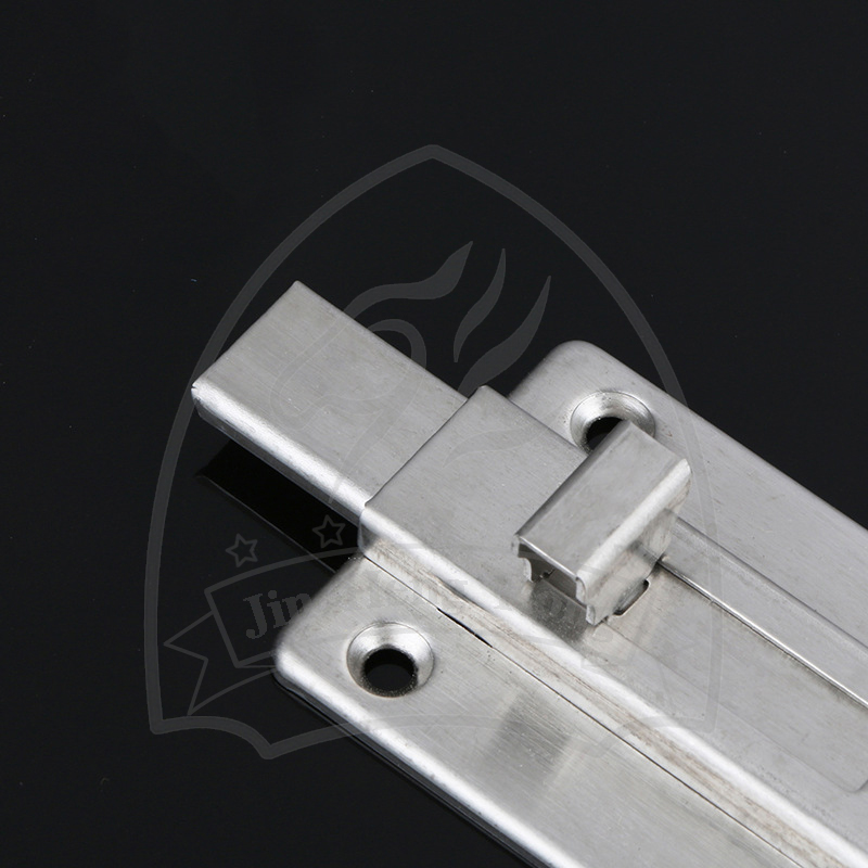Anti-theft manual deadbolt Door and window latch 2 "3" 4 "thickened and widened door latch stainless steel double end latch details Picture