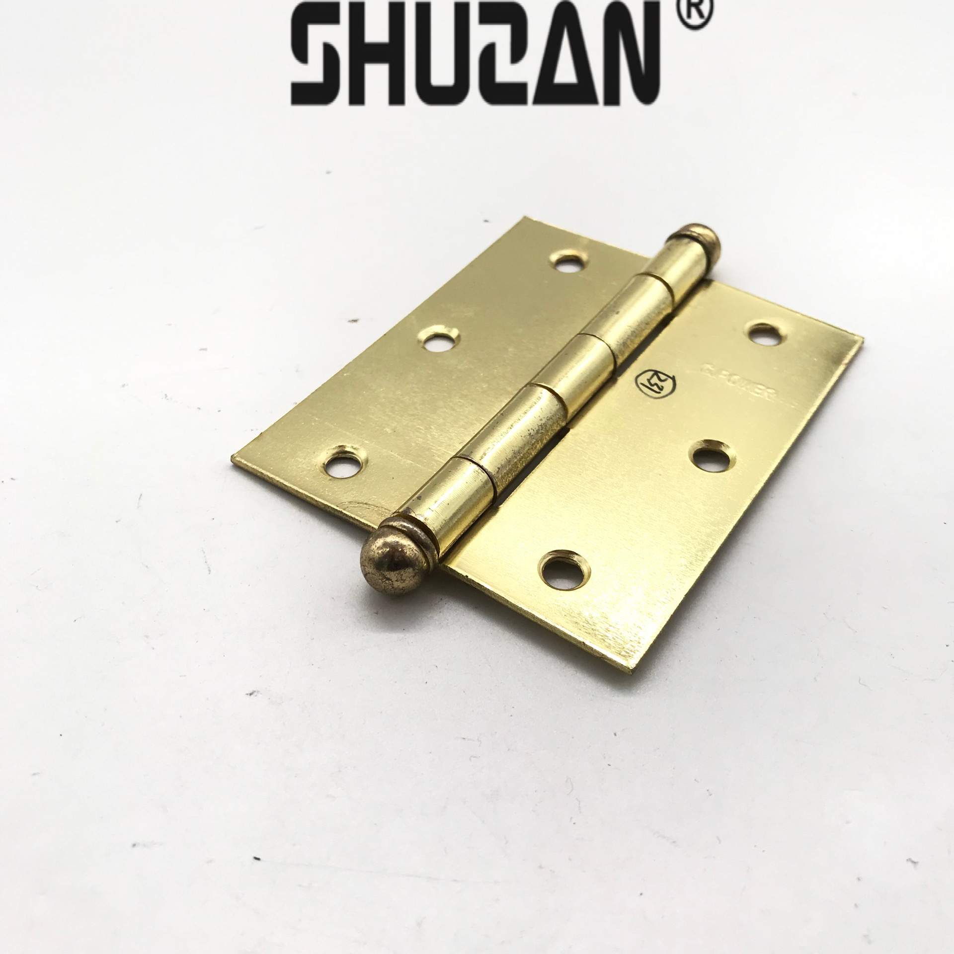 Rich Manufacturers Supply Bearing Silent Hinges, 4-Inch Golden Swing Iron Hinges, Wooden Door Ball Heads And Ball-Shaped Hinges Application Scenario