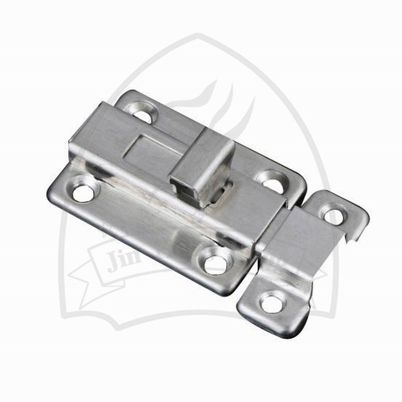 Anti-theft manual deadbolt Door and window latch 2 "3" 4 "thickened and widened door latch stainless steel double end latch Item Picture