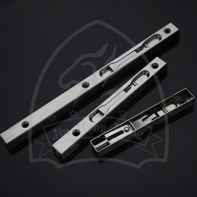 Dark bolt door and window accessories anti-theft door bolt world bolt 6 "8" 12 "stainless steel box bolt details Picture