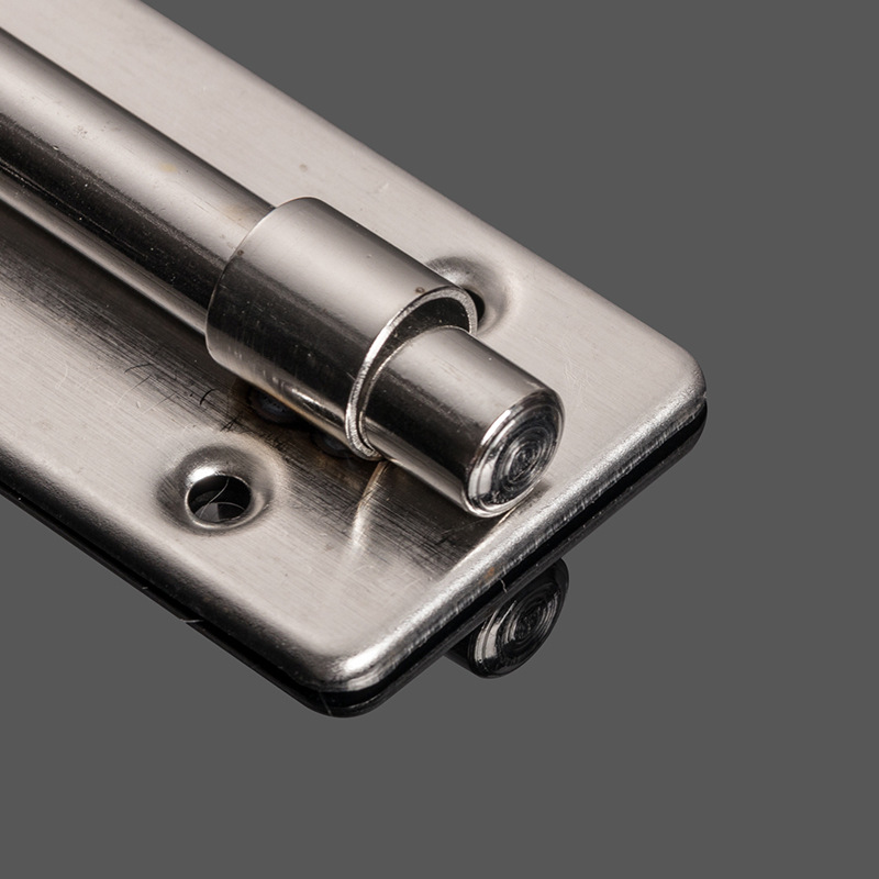 Solid stainless steel deadbolt door latch security lock thickened wooden door mounting latch 4 "6" 8" Specification drawing