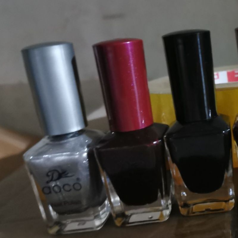 指甲油/甲油胶/美甲白底实物图