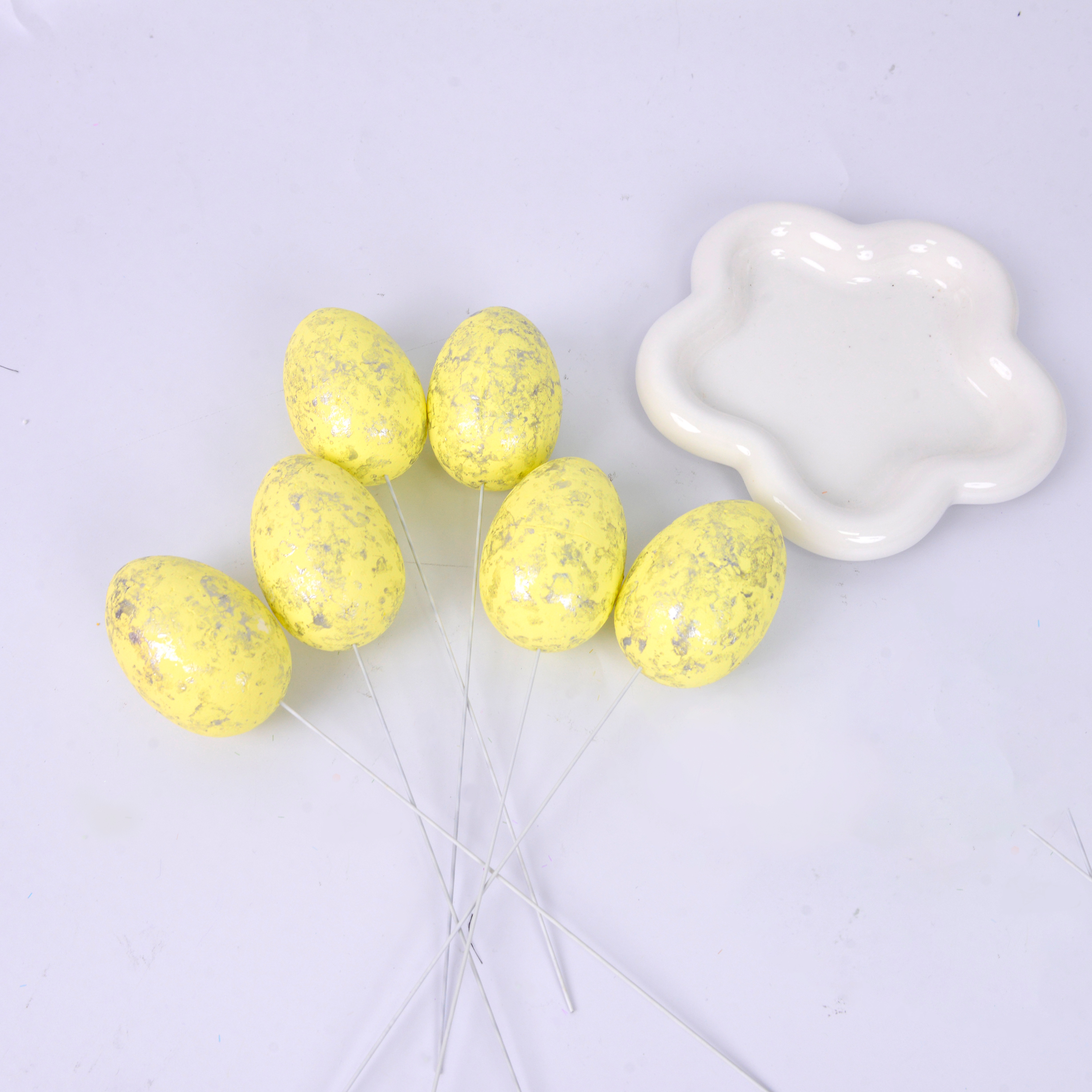 With Drawings Simulating Plastic Painting Egg Shells Children Make Diy Easter Egg Painted Doodle Eggs By Hand details Picture