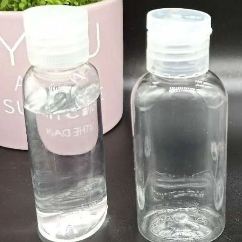 Travel set, empty bottle, plastic small spray bottle, portioning bottle, cosmetic perfume spray bottle, spray bottle Specification image