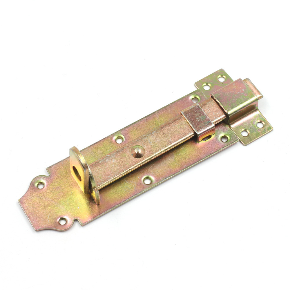 Bolt color zinc flat bolt South America can padlock hoist head heavy iron bolt factory direct supply Specification drawing