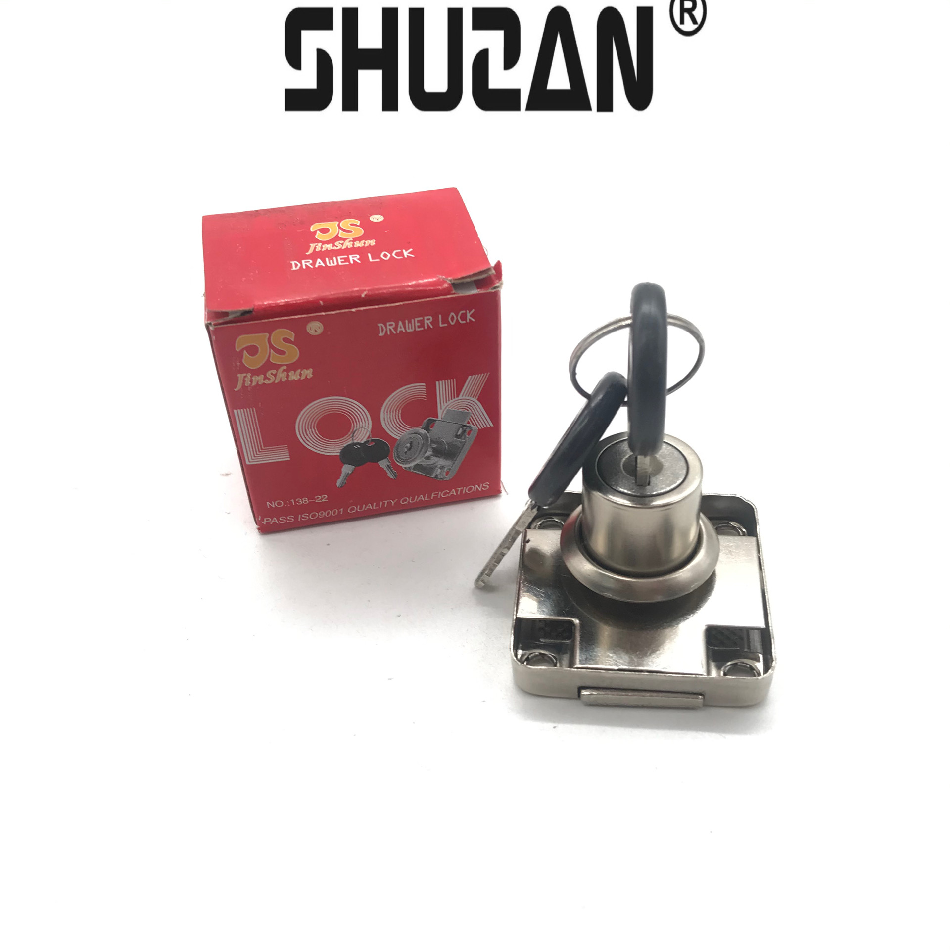 Factory Direct 338-22A desk drawer lock Office cabinet lock Furniture drawer lock oblique tongue drawer lock