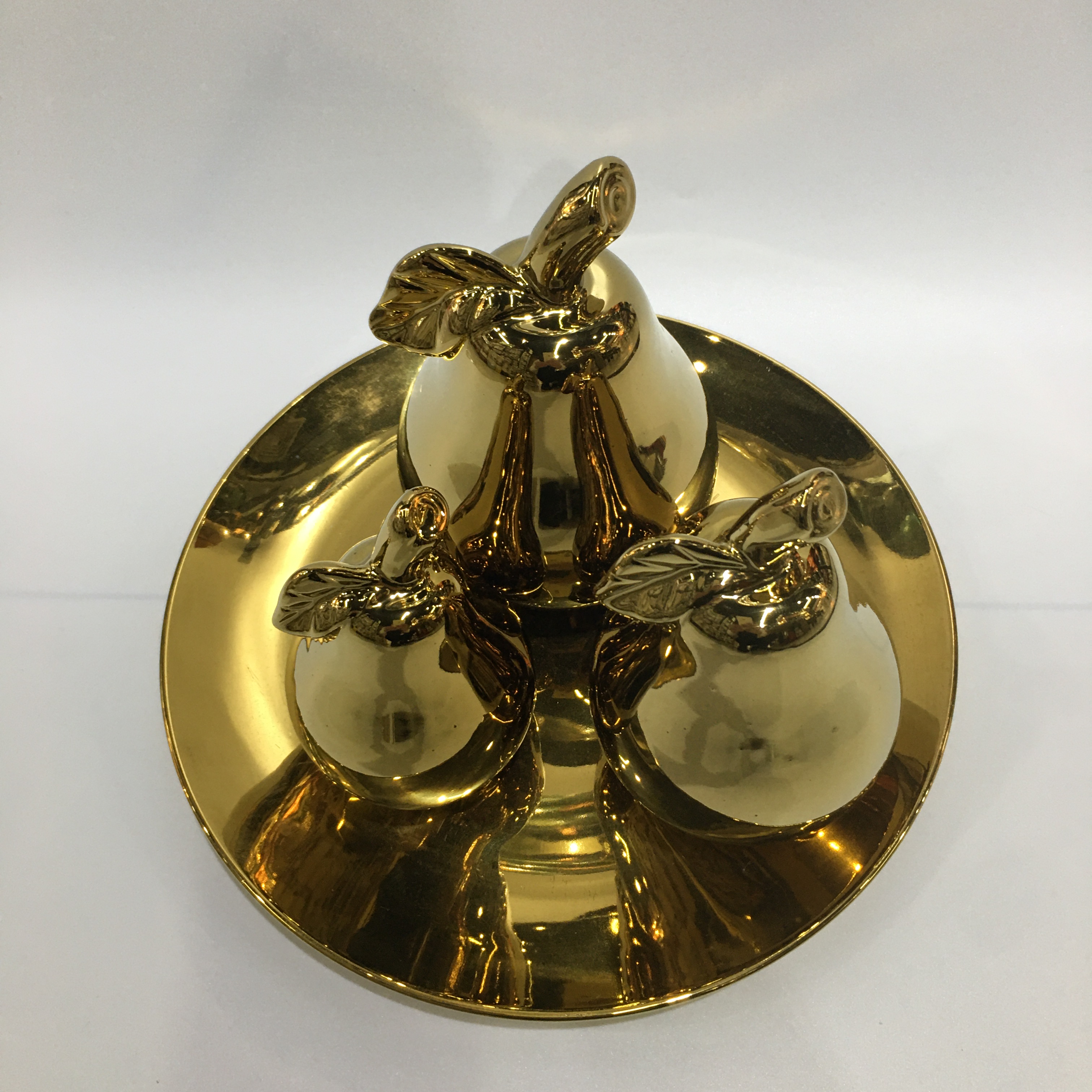 2025chinagoods Ceramic handicrafts Hotel and home four-piece set of decorative items, modern and simple office creative decorative items, TV cabinet decorative items details Picture