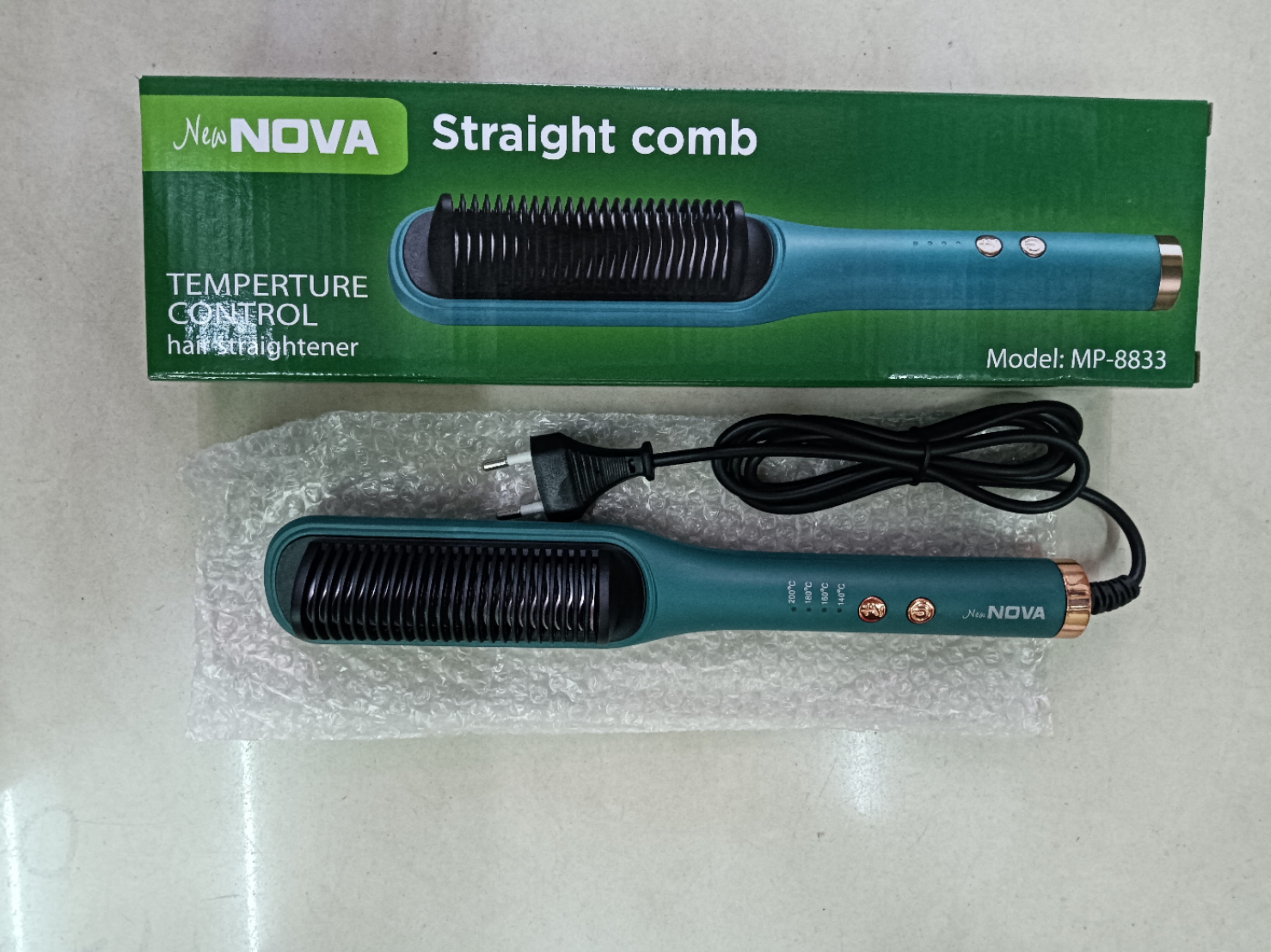 8833 Straight hair comb Electric hair comb