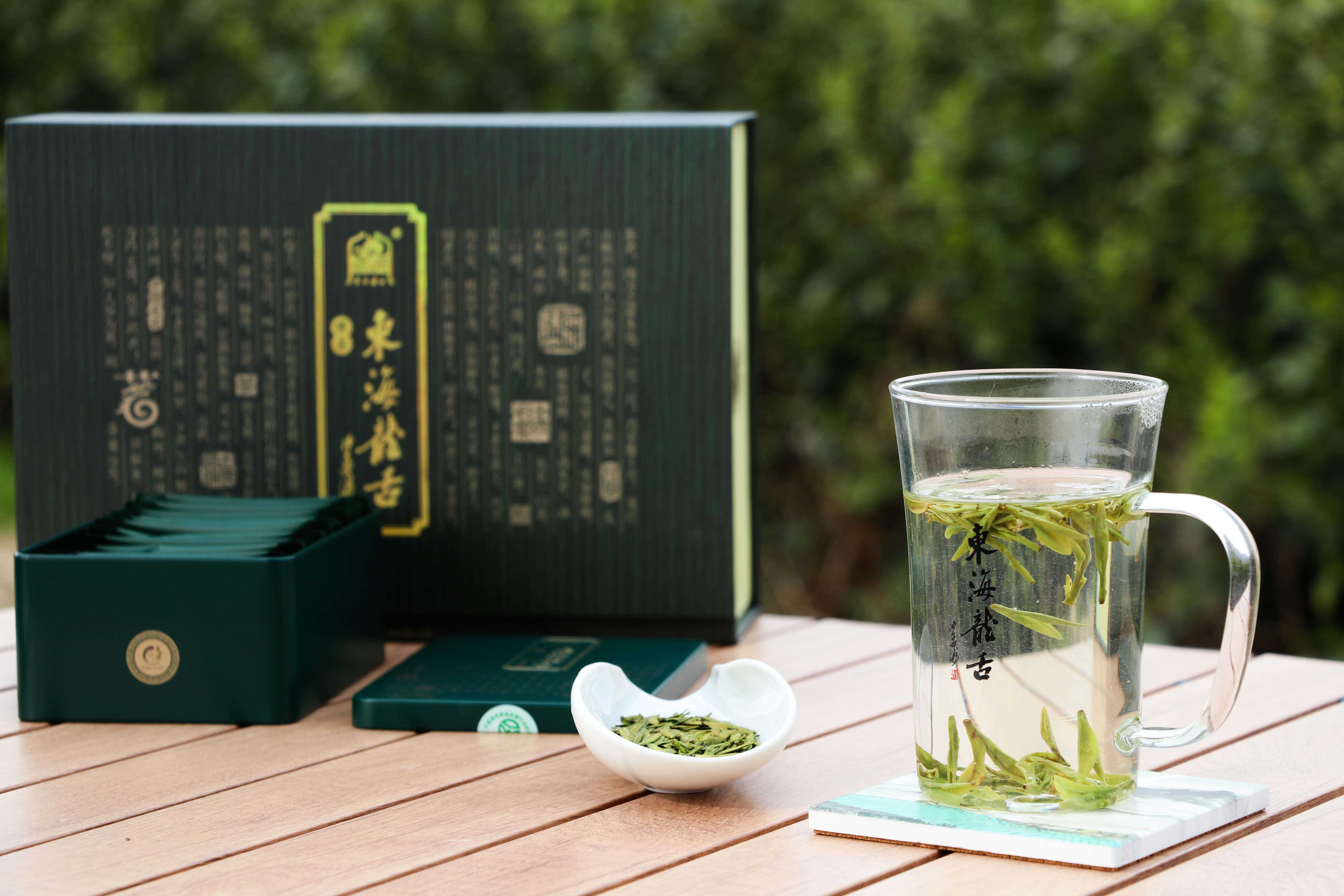 东海龙舌绿茶（精品）礼品茶新茶80g/盒详情3